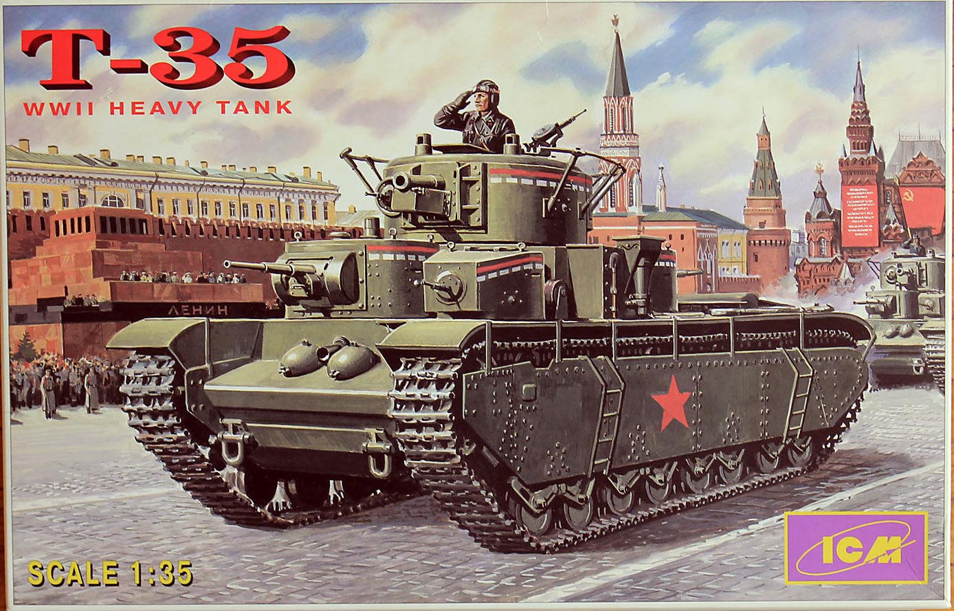 35043 T-35 Soviet Heavy Tank Image