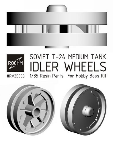RV35003 Soviet T-24 Idler Wheels Image