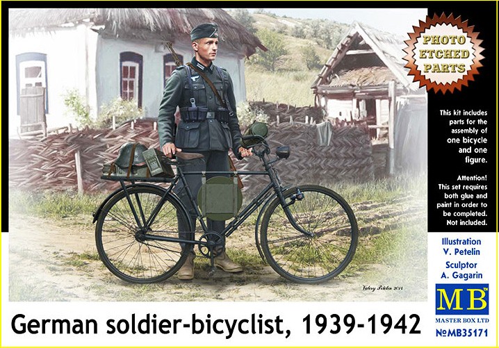 MB35171 German Soldier-bicyclist Image
