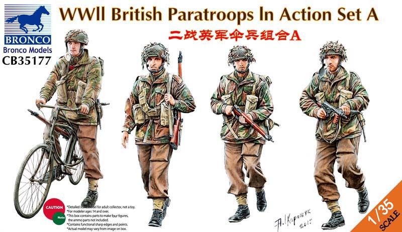 CB35177 British Paratroops Image