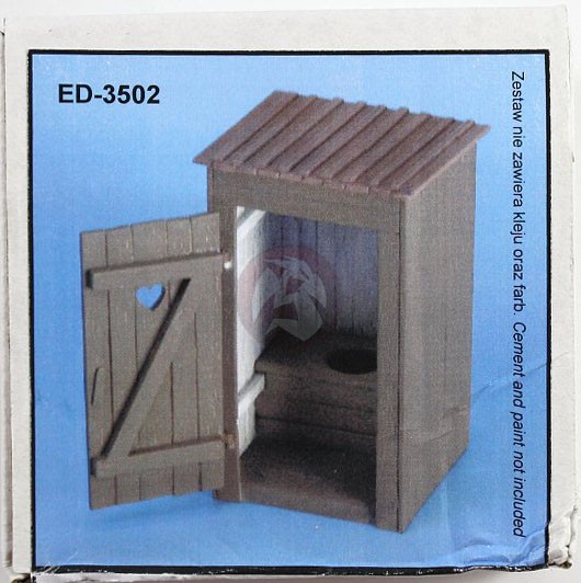 ED-3502 Country Toilet (Outhouse) Image