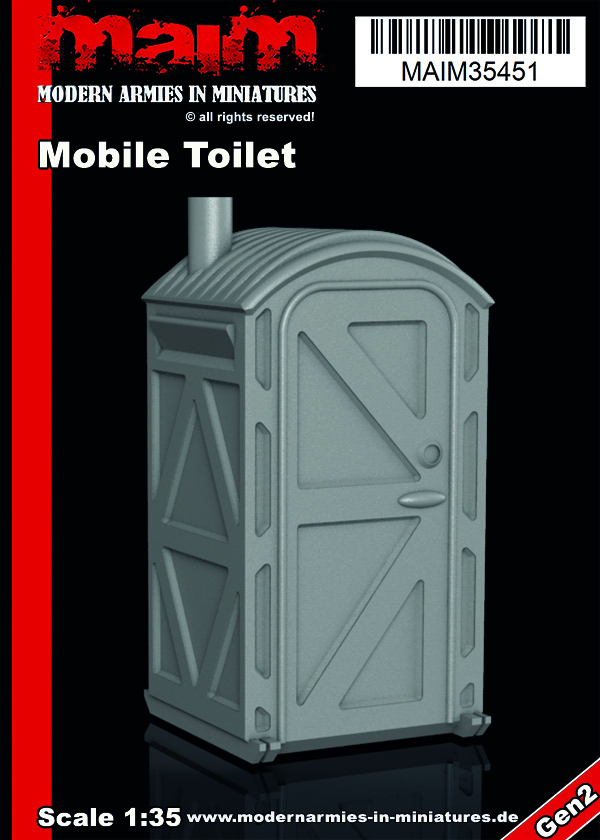 MAIM35451 Mobile Toilet (closed Version) Image