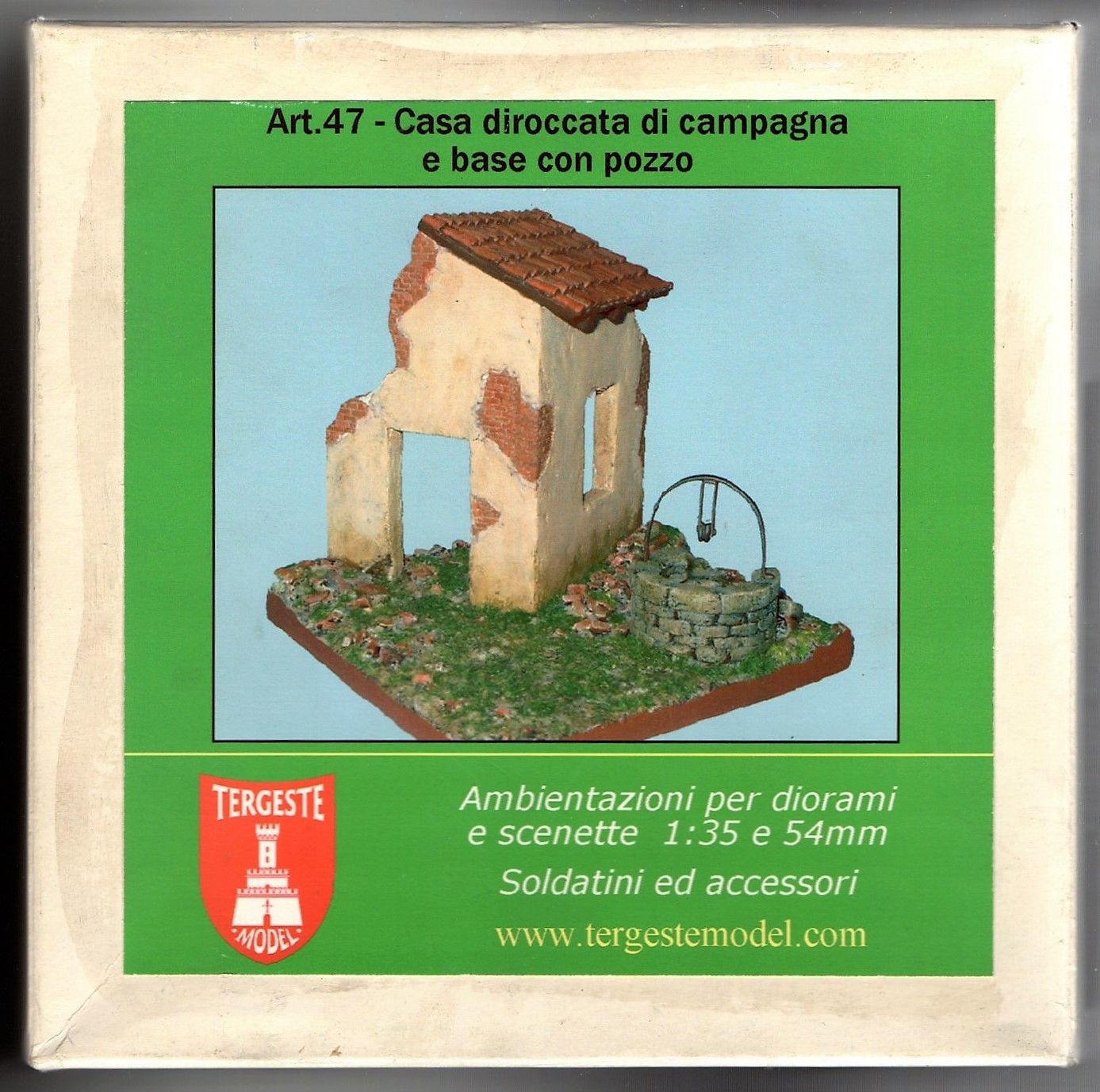 Art.47 Ruined House in The Countryside and Base w/well Image