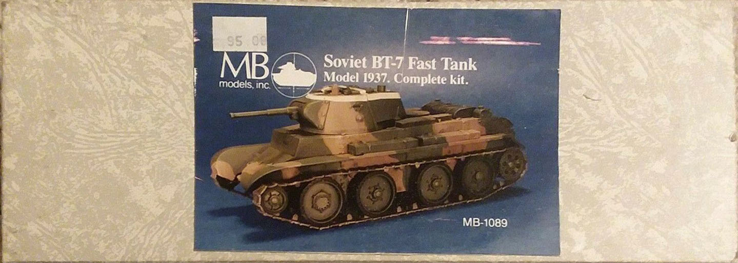 MB-1089 Soviet BT-7 Fast Tank Model 1937 Image