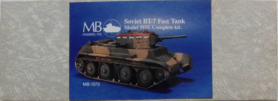 MB-1073 Soviet BT-7 Fast Tank Model 1935 Image