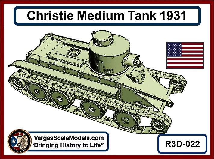 R3D-260 M 1931 Christie Medium Tank Image